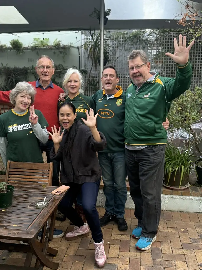 Great fun watching the Rugby