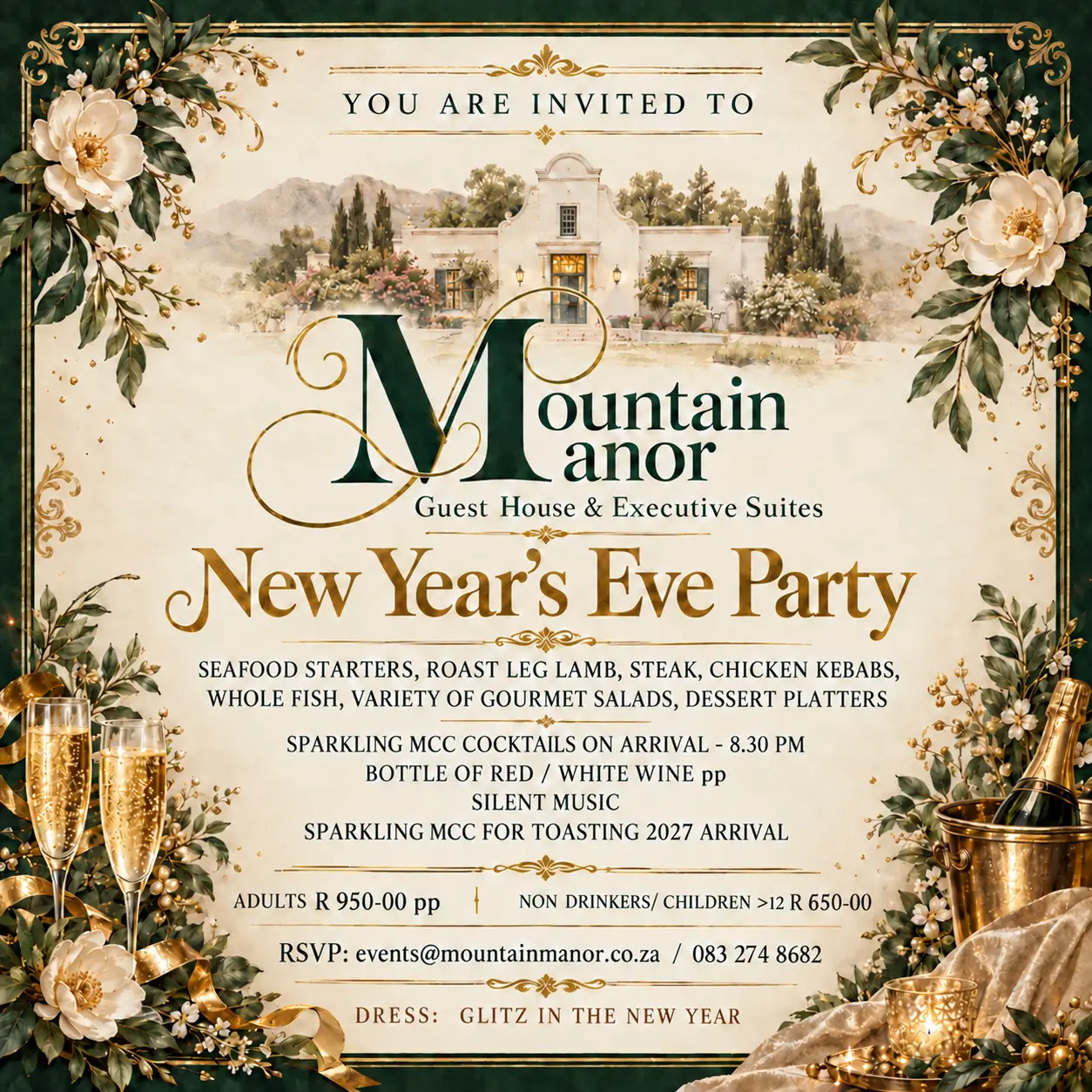 New Years Eve invite